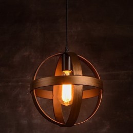 Retro Eisenlampe Moderner minimalistischer Kronleuchter im Industriestil