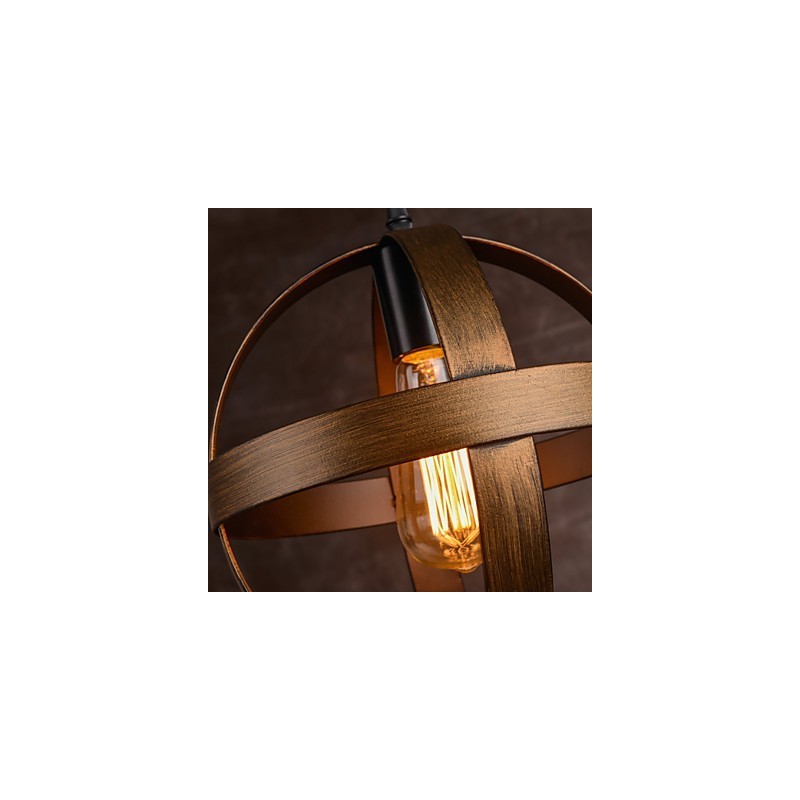 Retro Eisenlampe Moderner minimalistischer Kronleuchter im Industriestil