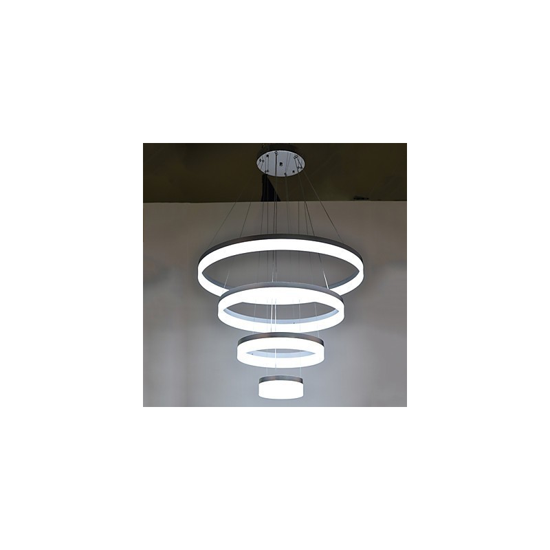 Acryl Kronleuchter Ring Anhänger Licht Leuchten mit
