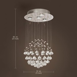 Kronleuchter Luxus Modern Kristall 4 Lichter