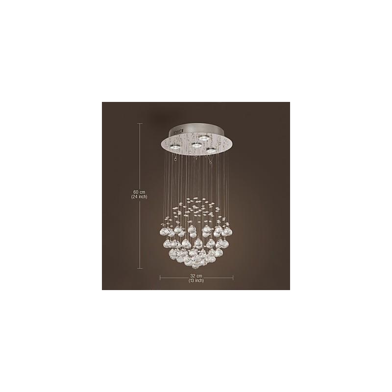 Kronleuchter Luxus Modern Kristall 4 Lichter