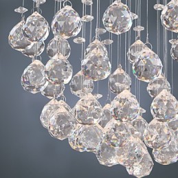 Kronleuchter Luxus Modern Kristall 4 Lichter