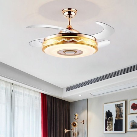 Modernes, elektrisch betriebenes Deckenventilator-Wechselrichter-Ventilatorlicht Modernes, elektrisch betriebenes Deckenventilator-Wechselrichter-Ventilatorlicht