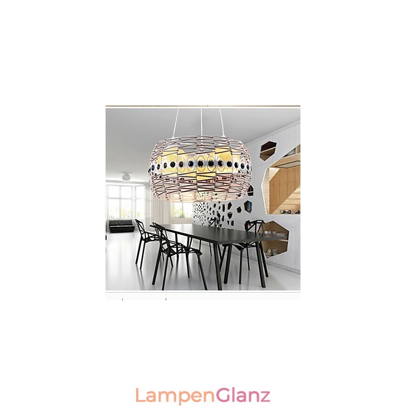 Rattan Kunstlampe Pendelleuchte Handgewebt