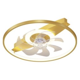 Moderner Deckenventilator mit Lichtern Fernbedienung Ventilador Lampe
