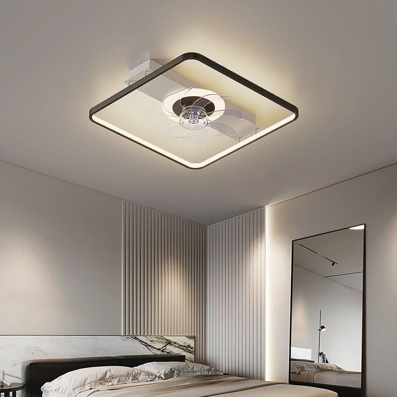 Moderner Deckenventilator mit Lichtern Fernbedienung Ventilador Lampe