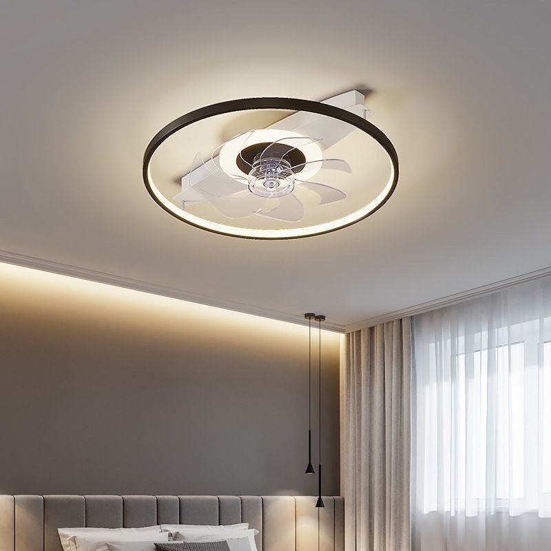 Moderner Deckenventilator mit Lichtern Fernbedienung Ventilador Lampe