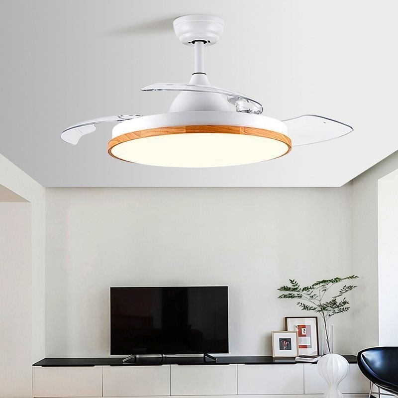 Moderne Inverter Deckenventilator Licht Fernbedienung Deckenleuchte Tricolor Dimmen