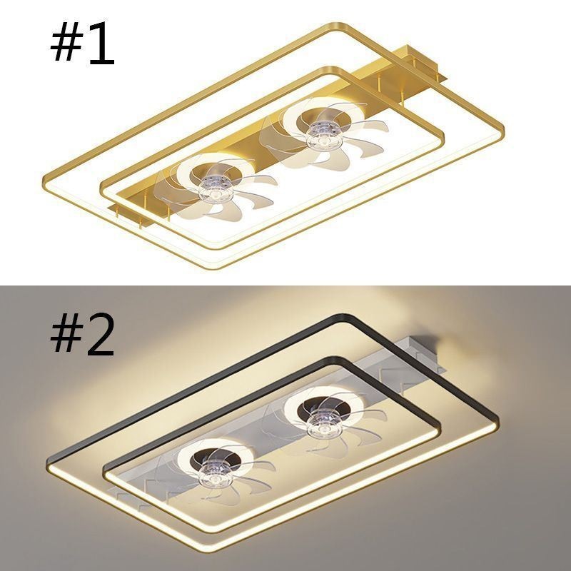 Moderner Deckenventilator mit Beleuchtung und Fernbedienung