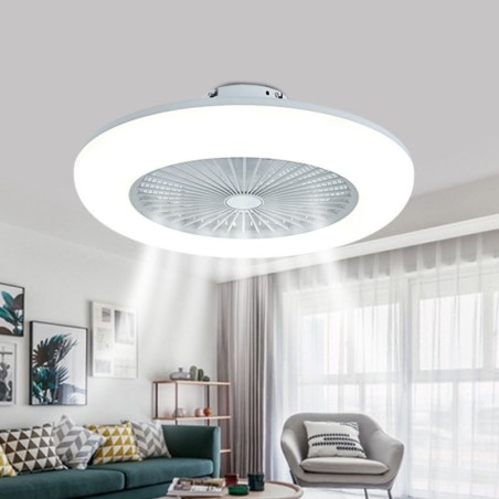 Deckenventilator, dreifarbig, Dimmfunktion mit Fernbedienung, 3 Geschwindigkeiten Deckenventilator, dreifarbig, Dimmfunktion mit Fernbedienung, 3 Geschwindigkeiten
