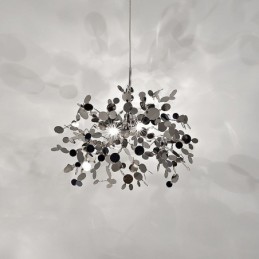 3 Lichter Kronleuchter Licht Edelstahl Anhänger Beleuchtung Deckenleuchte