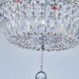 Retro Kristall Kronleuchter Amerikanischen Luxus Kristall Decke Licht Mit 18 Lichter