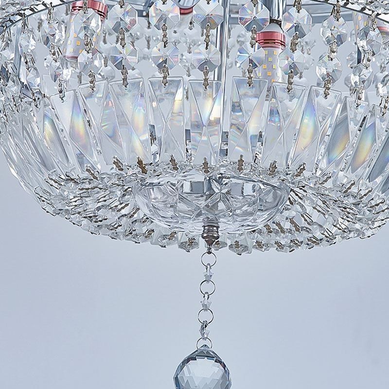 Retro Kristall Kronleuchter Amerikanischen Luxus Kristall Decke Licht Mit 18 Lichter
