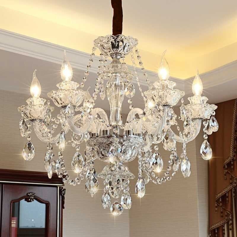 Luxus Kristall Kronleuchter Europäischen Elegante Pendelleuchte