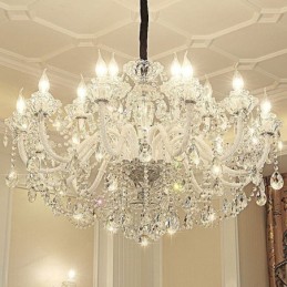 Luxus Kristall Kronleuchter Europäischen Elegante Pendelleuchte