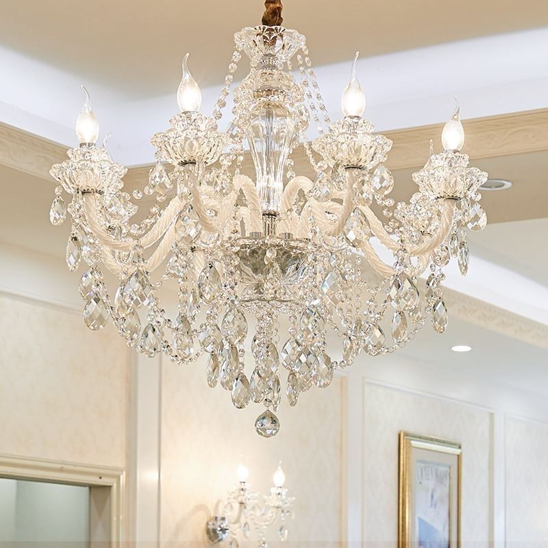 Luxus Kristall Kronleuchter Europäischen Elegante Pendelleuchte