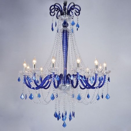 Europäischer Kristall-Kronleuchter, elegante Pendelleuchte Europäischer Kristall-Kronleuchter, elegante Pendelleuchte