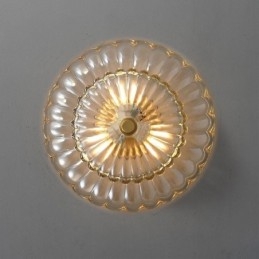 Moderne Deckenleuchte mit Lotussockel