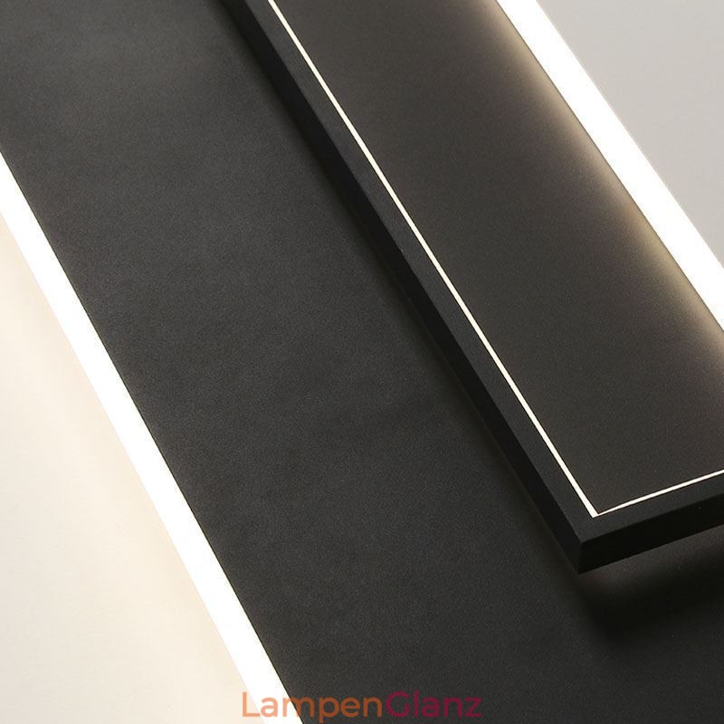 Minimalistische quadratische Deckenleuchte aus Acryl