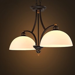 Retro Minimalist Deckenleuchten Europäischen Stil Glas Deckenleuchten Lampe