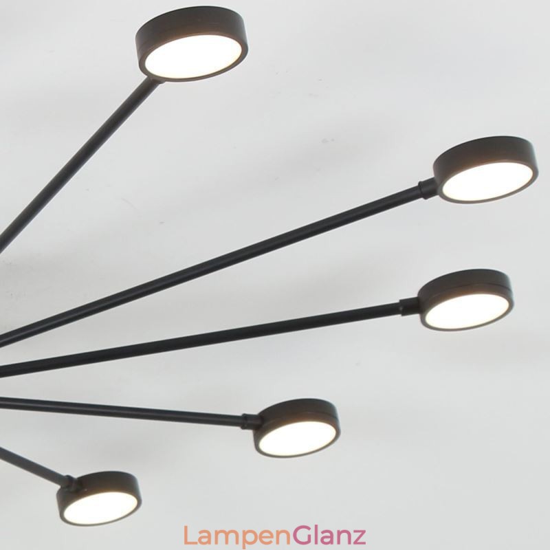 Unterputz-Deckenleuchte, modern, minimalistisch, Acryl-Lichtschirm