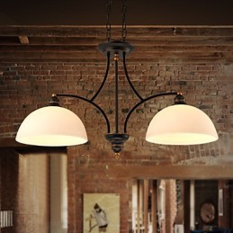 Retro Minimalist Deckenleuchten Europäischen Stil Glas Deckenleuchten Lampe
