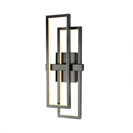 Minimalistische, flächenbündige Deckenleuchte aus Aluminium im geometrischen Stil Minimalistische, flächenbündige Deckenleuchte aus Aluminium im geometrischen Stil