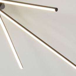 Kreative Deckenleuchte mit Windmühlenmotiv aus Aluminium