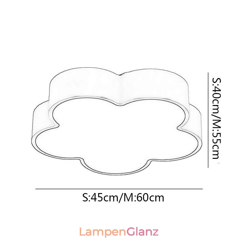 Cartoon Deckenleuchte Moderne Blume Unterputz
