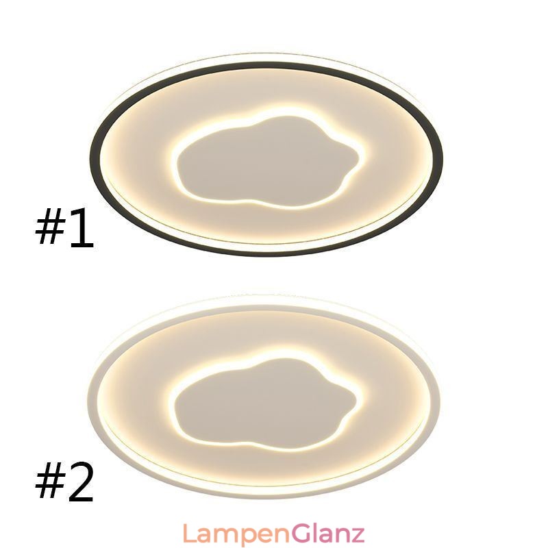 Moderne Deckenleuchte Runde Wolken Deckenlampe