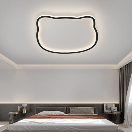 Moderne Deckenleuchten Deckenlampe mit Katzengesicht Moderne Deckenleuchten Deckenlampe mit Katzengesicht