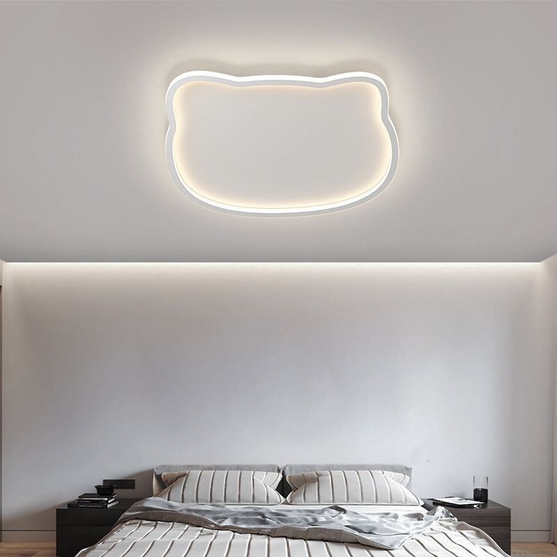 Moderne Deckenleuchten Deckenlampe mit Katzengesicht