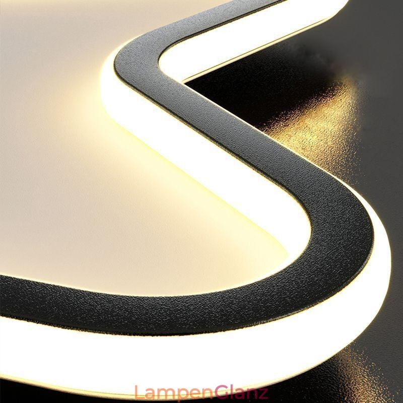 Moderne Deckenleuchte in Sternform