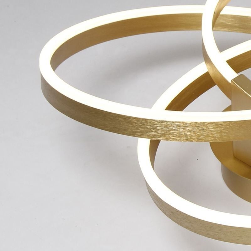 Moderne Deckenleuchte 3 Ring Deckenlampe