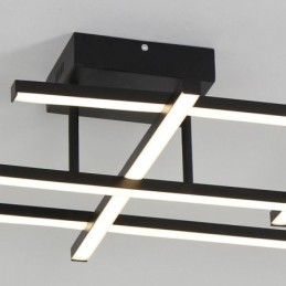 Deckenleuchte mit Unterputzmontage, Aluminium-Deckenleuchte