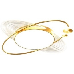 Moderne Unterputzbeleuchtung Creative Planet Deckenleuchte