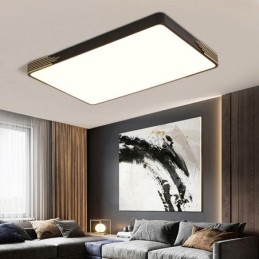 Moderne Deckenleuchte mit Unterputzmontage, rechteckige Deckenleuchte