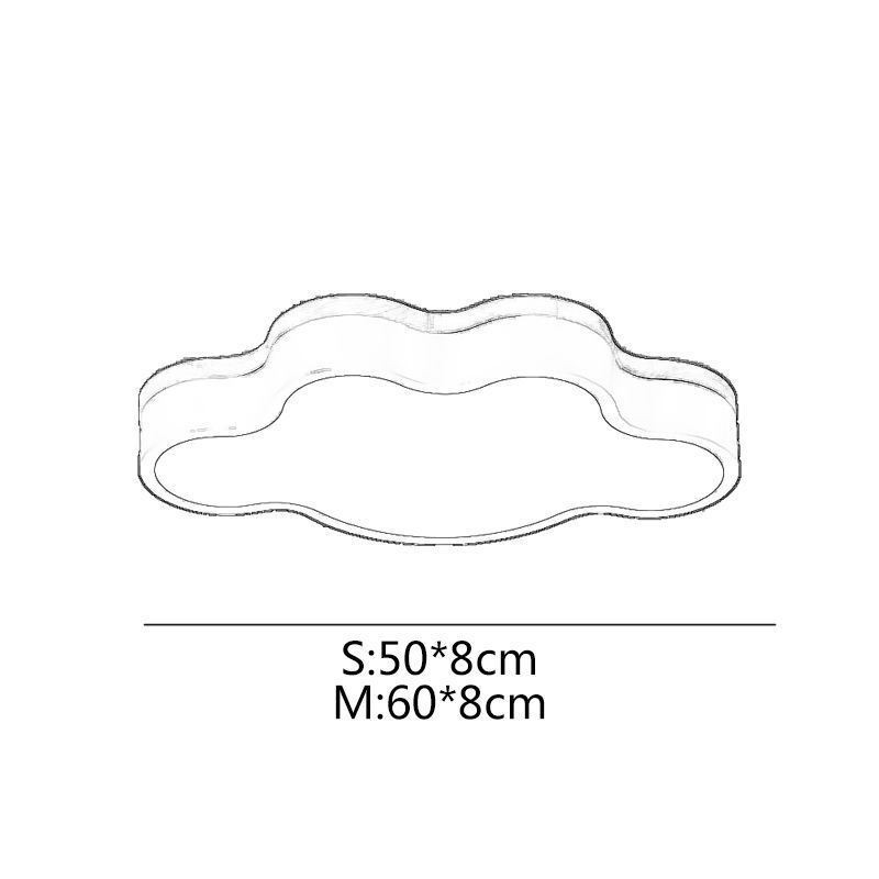 Flush Mount Moderne Kreative Acryl Wolke Form Decke Licht Kinder