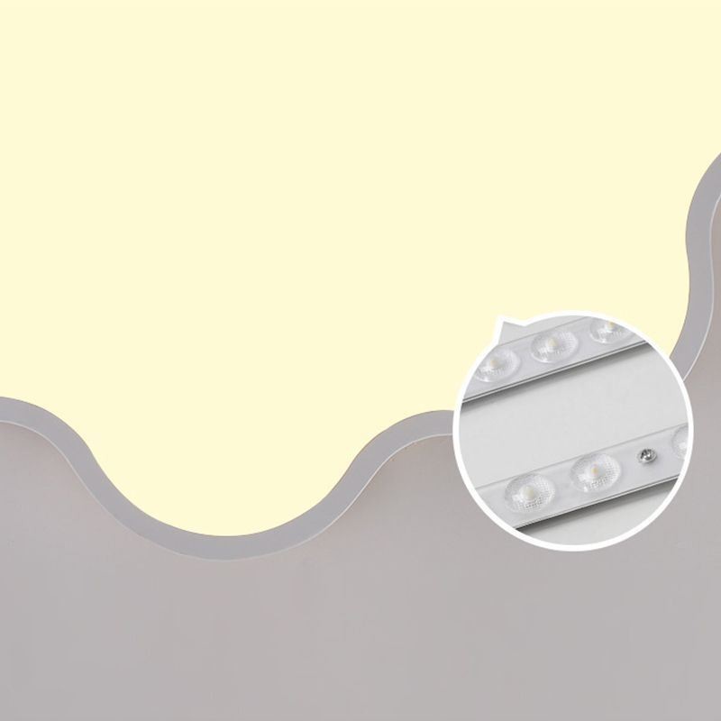 Flush Mount Moderne Kreative Acryl Wolke Form Decke Licht Kinder