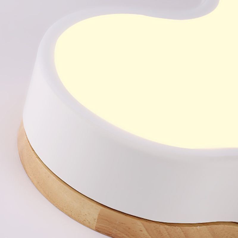 Flush Mount Moderne Kreative Acryl Wolke Form Decke Licht Kinder