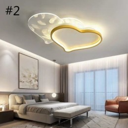 Moderne Lichter Herzform Unterputz Deckenleuchte Mädchen
