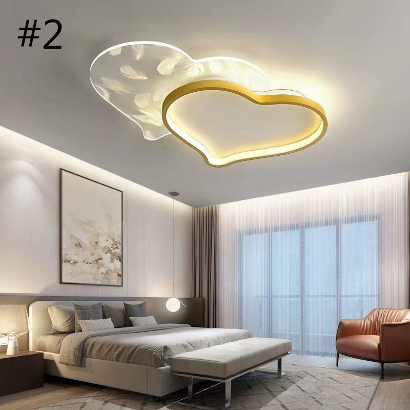 Moderne Lichter Herzform Unterputz Deckenleuchte Mädchen