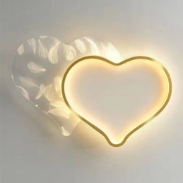Moderne Lichter Herzform Unterputz Deckenleuchte Mädchen