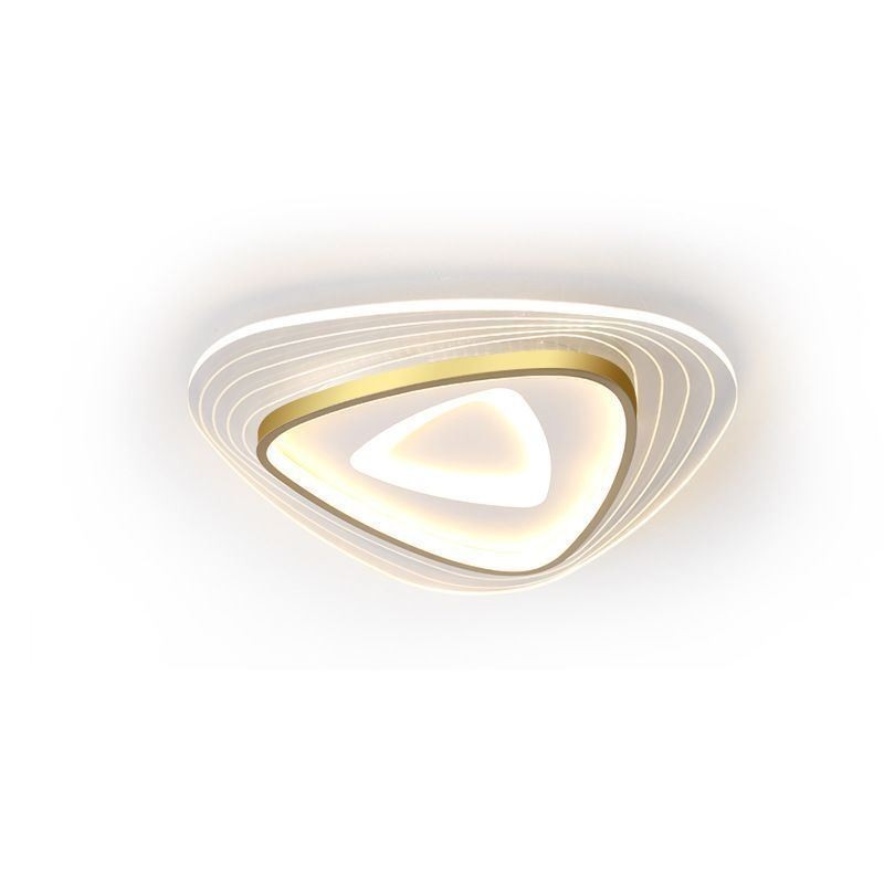 Deckenleuchte, bündige Montage, dreieckige Deckenlampe