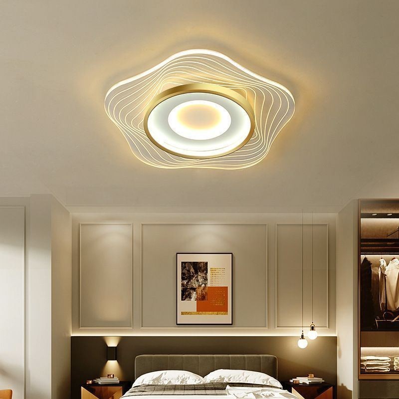Kreative Deckenleuchte, moderne Unterputz-Leuchten mit Sternform, 36 W