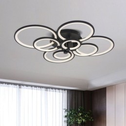 Dimmbare Deckenleuchte Moderne Ring Circle Unterputz-Deckenleuchte