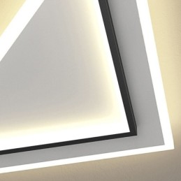 Moderne Deckenleuchte zur bündigen Montage