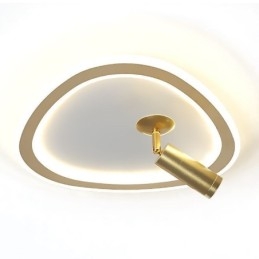 Deckenleuchte Acryl Dreieck Unterputzstrahler