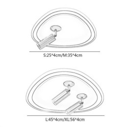 Deckenleuchte Acryl Dreieck Unterputzstrahler