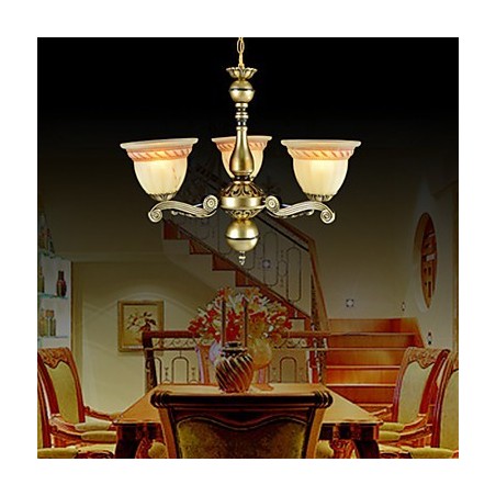 Kronleuchter Drei Lichter Bronze Europäischen Retro Klassische Kronleuchter Drei Lichter Bronze Europäischen Retro Klassische